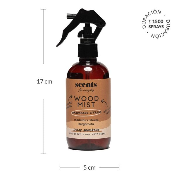 Home Spray Juve Wood Mist Scents for everyday 250 ml