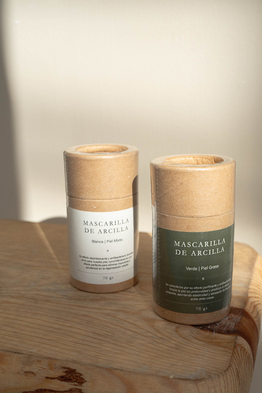 Mascarillas de Arcilla