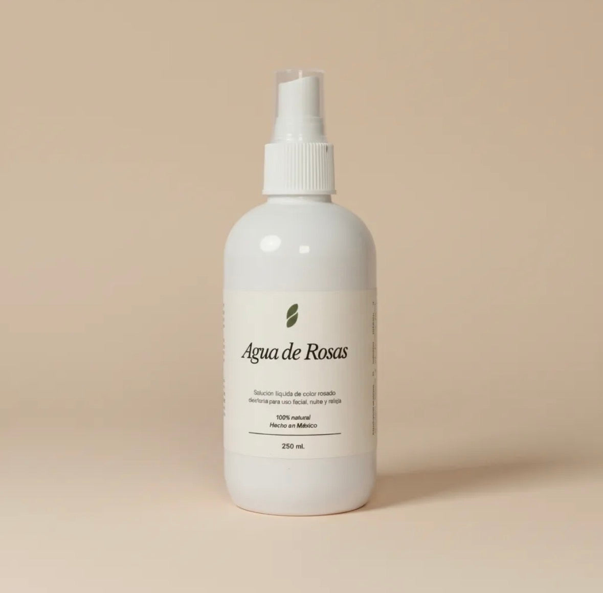 agua de rosas natural para cuidado facial de 250 ml