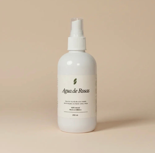 agua de rosas natural para cuidado facial de 250 ml