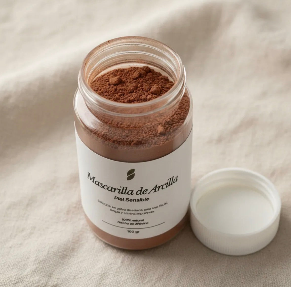 mascarillas faciales de arcilla natural para distintos tipos de piel