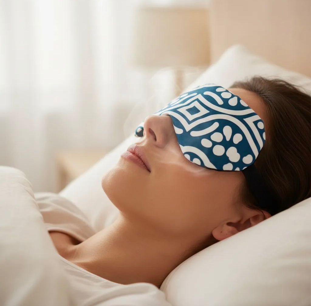 antifaz relajante de terapia de frío para ojos
