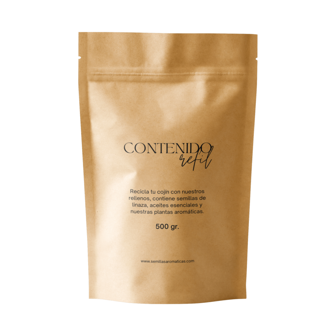 kit de relleno para compresas térmicas con semillas y costura